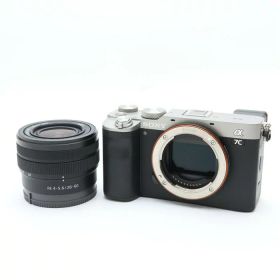 【中古】 《美品》 SONY α7C ズームレンズキット ILCE-7CL シルバー 【シューバネ部品交換/各部点検済】 [ デジタルカメラ ]