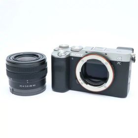 【中古】 《良品》 SONY α7C ズームレンズキット ILCE-7CL シルバー 【ホットシューバネ部品交換/各部点検済】 [ デジタルカメラ ]