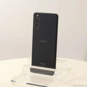 【中古】SONY(ソニー) Xperia 10 III 128GB ブラック SO-52B docomoロック解除SIMフリー 【297-ud】
