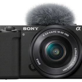 【ポイント10倍】 SONY デジタル一眼カメラ VLOGCAM ZV-E10L パワーズームレンズキット [ブラック] [タイプ：ミラーレス 画素数：2500万画素(総画素)/2420万画素(有効画素) 撮像素子：APS-C/23.5mm×15.6mm/CMOS 重量：299g] 【P10倍】