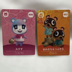 あつまれどうぶつの森 amiiboカード みすず まめきちつぶきち 2枚セットC