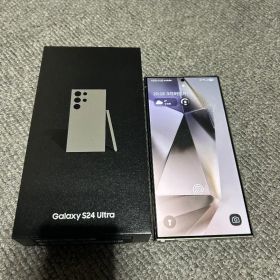 Samsung Galaxy S24 Ultra 本体 チタニウムグレー