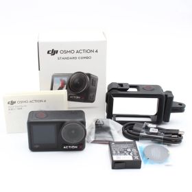 ■ほぼ新品■ その他 DJI アクションカメラ Osmo Action 4 スタンダードコンボ 4K/120fps対応 防水アクションカメラ No.C03864