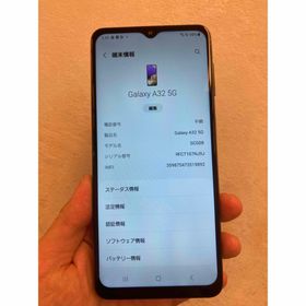 サムスン(SAMSUNG)のGalaxy A32 5G ジャンク(スマートフォン本体)