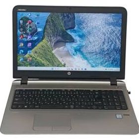 【驚速 HP ProBook 450 G3 i5-6200U 2.3GHz x4+8GB+M.2 SSD256GB+HDD320GB 15インチワイドノートPC】Win11+Office2021/WEBカメラ NA010848