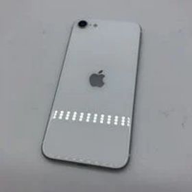 中古 【au】Apple iPhoneSE 4.7インチ (第2世代/2020) 64GB (ホワイト) MHGQ3J/A 新パッケージ版 146172 状態： Cランク