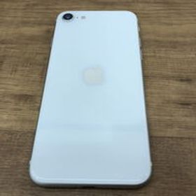 中古 【SIMロック解除済み】【au】Apple iPhoneSE 4.7インチ (第2世代/2020) 64GB (ホワイト) MHGQ3J/A 新パッケージ版 155748 状態： Bランク