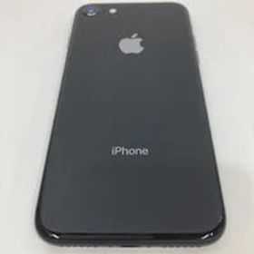 中古 【SIMロック解除済み】【SoftBank】 iPhone8 64GB (スペースグレイ) MQ782J/A 155228 状態： Cランク