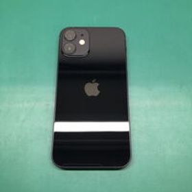 中古 【au】Apple iPhone12 mini 5.4インチ 64GB (ブラック) MGA03J/A 144032 状態： Bランク