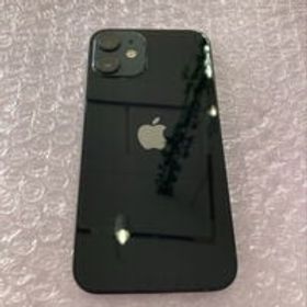中古 【SIMロック解除済み】【docomo】Apple iPhone12 mini 5.4インチ 128GB (ブラック) MGDJ3J/A 155610 状態： Aランク