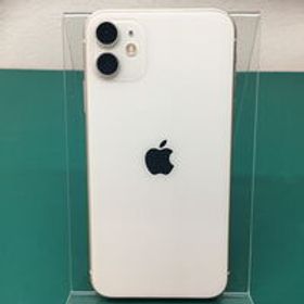 中古 【SIMロック解除済み】【SoftBank】 Apple iPhone11 64GB (ホワイト) MWLU2J/A 155406 状態： B:良品