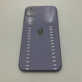 中古 Apple iPhone11 6.1インチ 128GB (パープル) 国内版SIMロックフリー MWM52J/A 140568【在庫処分!】 状態： C:並品