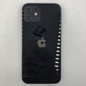 中古 【SIMロック解除済み】【SoftBank】Apple iPhone12 6.1インチ 128GB (ブラック) MGHU3J/A 155559 状態： B:良品