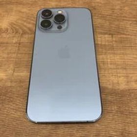 中古 【docomo版SIMフリー】Apple iPhone13 Pro 6.1インチ 128GB シエラブルー MLUK3J/A 147438 状態： A:美品