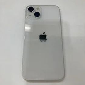 中古 【au版SIMフリー】Apple iPhone13 6.1インチ 128GB (スターライト) MLND3J/A 147331 状態： Cランク
