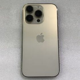 中古 【国内版SIMフリー】Apple iPhone14 Pro 6.1インチ 256GB (ゴールド) MQ173J/A 155020 状態： C:並品