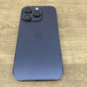 中古 【国内版SIMフリー】Apple iPhone14 Pro 6.1インチ 256GB (ディープパープル) MQ1E3J/A 155021【在庫処分!】 状態： B:良品