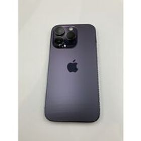 中古 【au版SIMフリー】Apple iPhone14 Pro 6.1インチ 256GB (ディープパープル) MQ1E3J/A 155017 状態： A:美品