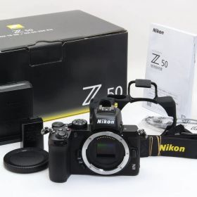 AA (新品同様) Nikon ニコン Z50 ボディ ブラック ショット数372回 初期不良返品無料 3-80