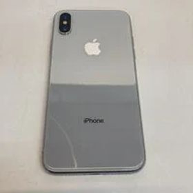 中古 【SIMロック解除済み】【SoftBank】 iPhoneX 64GB (シルバー) MQAY2J/A 155247 状態： Cランク