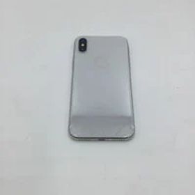 中古 【SIMロック解除済み】【docomo】 iPhoneX 64GB (シルバー) MQAY2J/A 155243 状態： Bランク