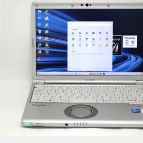 中古 フルHD対応WUXGA 12.1インチ Panasonic Let's Note CF-SV1RDLVS Windows11 卓越性能 第11世代Core i5-1145G7 16GB 爆速NVMe式256GB-SSD カメラ 無線Wi-Fi6 リカバリ Office付き Win11【中古PC】送料無料 あす楽対応 即日発送（Windows10も対応可能 Win10）