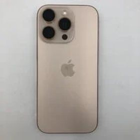 中古 【国内版SIMフリー】Apple iPhone16 Pro 128GB デザートチタニウム MYMX3J/A 170274 状態： Bランク