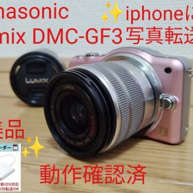 【極美品】Panasonic Lumix DMC-GF3 ピンク ミラーレス一眼