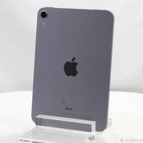 〔中古〕Apple(アップル) iPad mini 第6世代 64GB パープル MK7R3J／A Wi-Fi〔352-ud〕