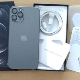 【美品】iPhone 12 Pro 128GB グラファイト SIMフリー