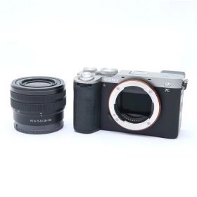 【中古】 《良品》 SONY α7C II ズームレンズキット ILCE-7CM2L S シルバー 【ビューファインダーユニット部品交換/各部点検済】 [ デジタルカメラ ]