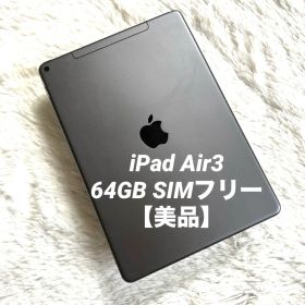 【早い者勝】iPad Air3 64GB SIMフリー 【すぐ発送】 【付属品】