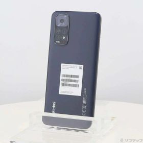 【中古】Xiaomi(シャオミ) Redmi Note 11 64GB グラファイトグレー 2201117TL SIMフリー 【262-ud】