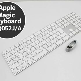 アップル Apple Magic Keyboard テンキー付き JIS配列 MQ052J/A シルバー ワイヤレスキーボード 日本語キーボード A1843 N27T【中古】