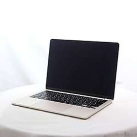 MacBook Air 13.6-inch Mid-2022 MLY23J／A Apple M2 8コアCPU_10コアGPU 8GB SSD512GB スターライト 〔15.3 Sequoia〕 ［
