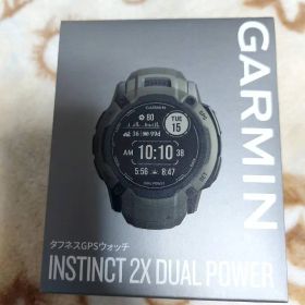 【新品・未開封】GarminInstinct 2X DualPower Moss