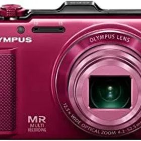 OLYMPUS デジタルカメラ SH-25MR レッド iHSテクノロジー GPS・電子コンパス内蔵 1600万画素 裏面照射型CMOS 光学12.5倍ズーム DUAL IS ハイビジ