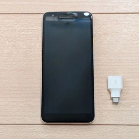 Google Pixel 3a 本体 ホワイト USB-Cアダプター付き