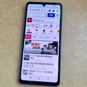 AQUOS sense8 SH-54D SIMフリー 画面割れ有