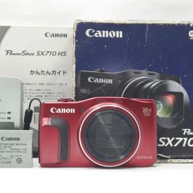 キヤノン Canon PowerShot SX710 HS レッド 《元箱付属》