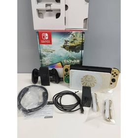 【未使用に近い】Nintendo Switch 有機EL HEG-001/ゼルダ(家庭用ゲーム機本体)