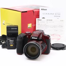 AB+ (良品) Nikon ニコン COOLPIX B700 レッド 初期不良返品対応 33-47