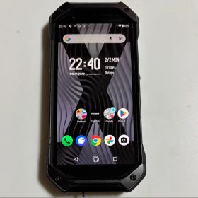 充電遅 128G KYG01 TORQUE 5G ブラック au SIMフリー