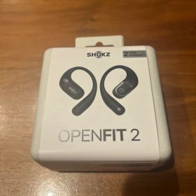 SHOKZ OPENFIT 2 ワイヤレスイヤホン ブラック