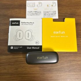 （ジャンク品）EarFun Free Pro 3 ANC機能 ワイヤレスイヤホン