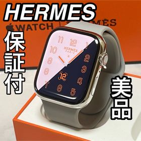 アップル(Apple)の【美品】Apple Watch HERMES series8 45mm(腕時計(デジタル))