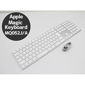 アップル Apple Magic Keyboard テンキー付き JIS配列 MQ052J/A シルバー ワイヤレスキーボード 日本語キーボード A1843 N27T 中古
