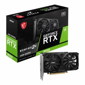 【5日は24時間限定クーポン配布】MSI エムエスアイGeForce RTX 3050搭載 グラフィックボード 6GB GDDR6 転送不可 GeForce RTX 3050 VENTUS 2X E 6G OC(2641705)送料無料