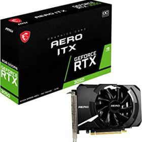 【中古】【非常に良い】MSI GeForce RTX 3050 AERO ITX 8G OC グラフィックスボード VD7990