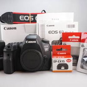 ★極美品★ Canon EOS 6D Mark II ボディ 元箱 付属品多数 Wi-Fi/自撮り 動作確認済 フルサイズ